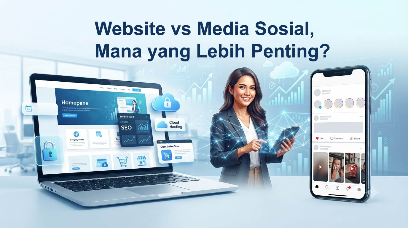 Website vs Media Sosial, Mana yang Lebih Penting?